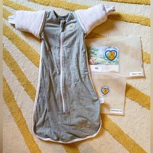 Swaddle Sleeves Transitional Sleep Sack and Onesie